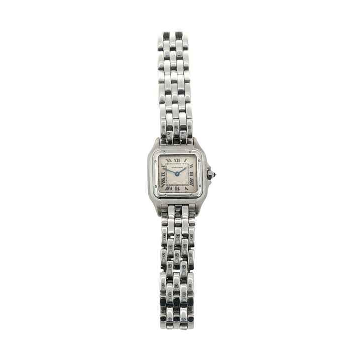 Cartier Panthère de Cartier Stainless Steel Small Watch Cartier Pouch