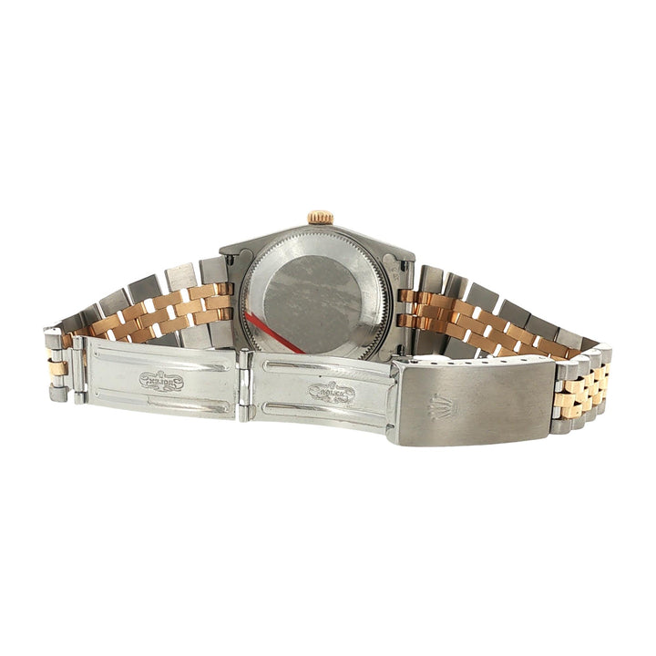 Rolex Datejust Diamond Jubilee Dial 31mm Two Tone Midsize Watch 1995