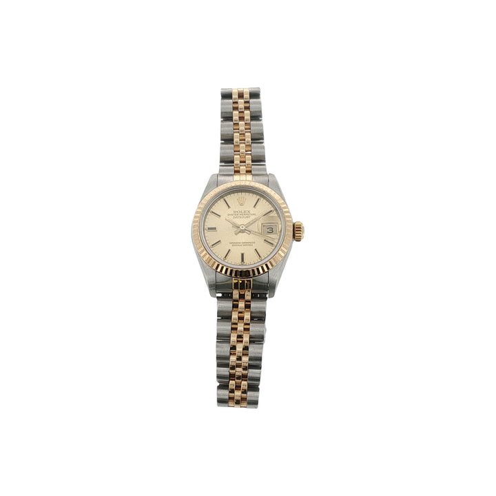 Rolex Datejust 26mm Two Tone Ladies Vintage Watch 69173