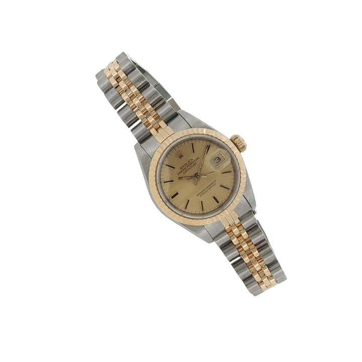 Rolex Datejust 26mm Two Tone Ladies Vintage Watch 69173