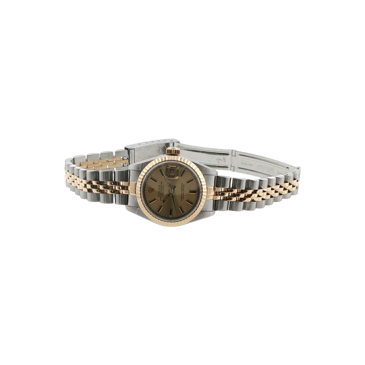 Rolex Datejust 26mm Two Tone Ladies Vintage Watch 69173