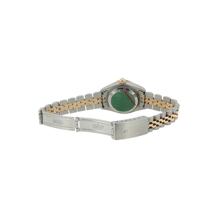 Rolex 26mm Date-Just Jubilee Diamond Dial & Diamond Bezel Ladies Watch 69173