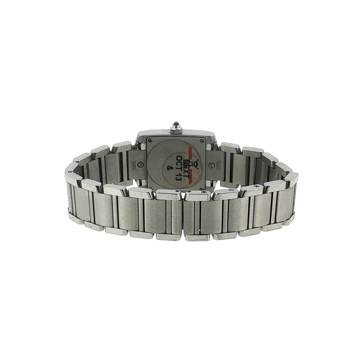 Cartier Tank Francaise Stainless Steel Watch Small Model
