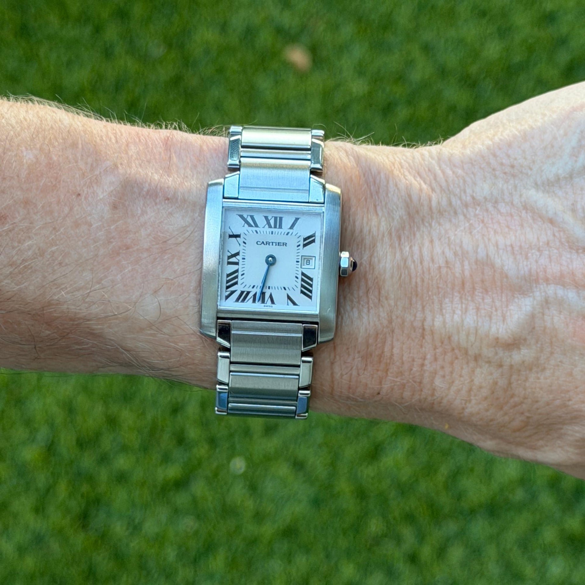 Cartier Tank Française Stainless Steel Medium Watch