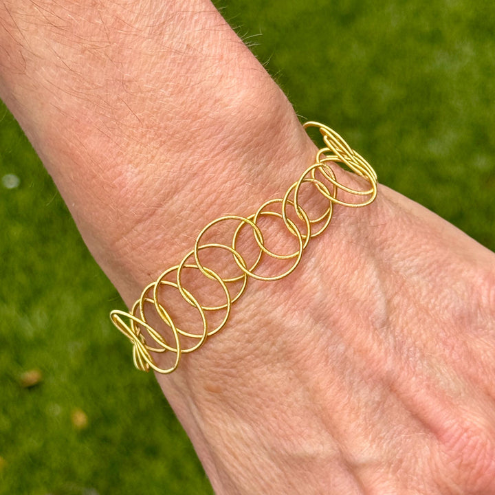 Buccellati Hawaii 18K Yellow Gold Bracelet with Small Rings