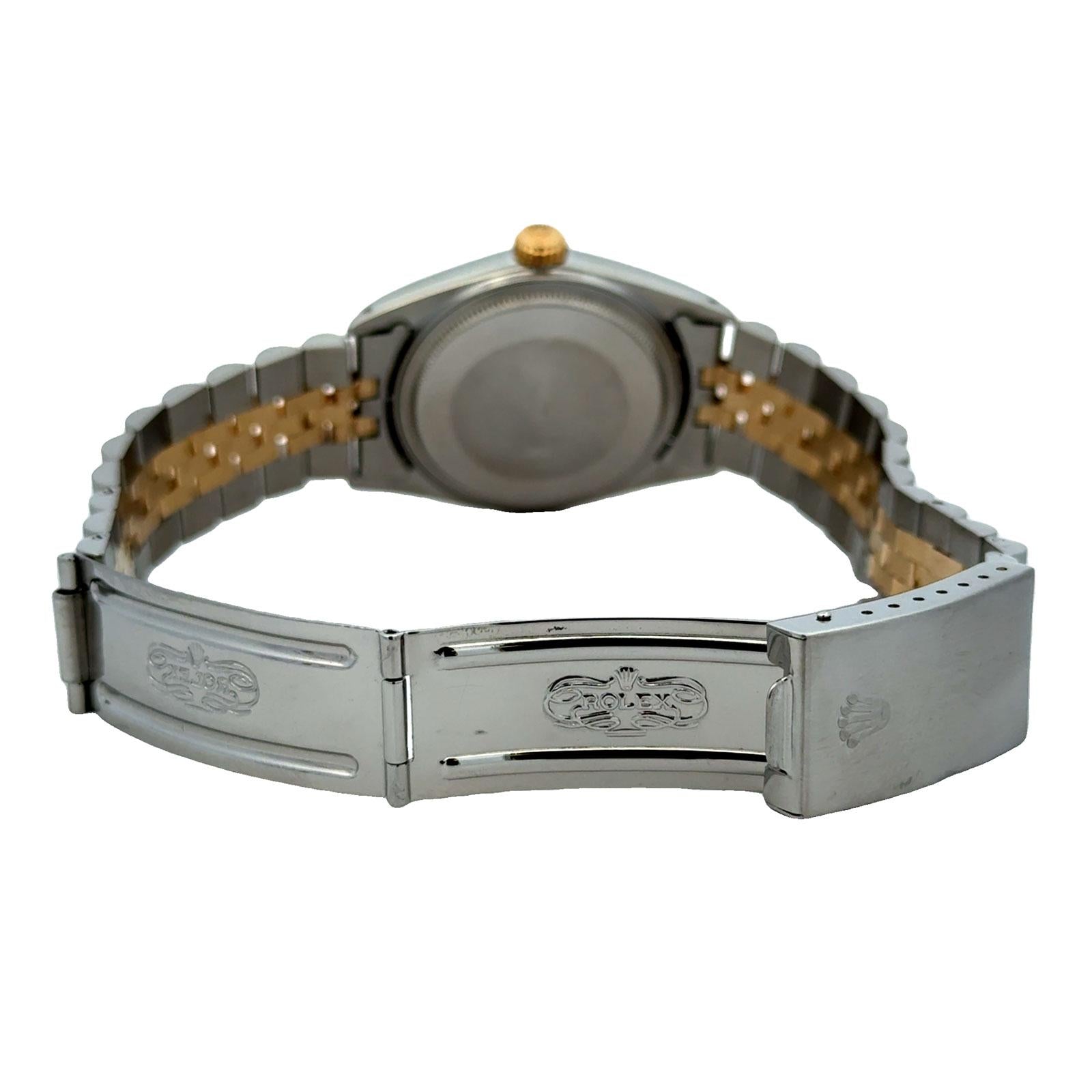Rolex Datejust Two Tone 34mm Jubilee Bracelet Watch 16013 Circa 1978