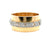 Seaman Schepps 9.50 CTW Diamond Vintage Platinum 14K Yellow Gold Bangle Bracelet