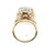 1.25 CTW Round Brilliant Cut Diamond 14 Karat Yellow Gold Cluster Ring