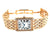 Cartier Rose Gold Diamond Tank Louis Large Watch Manual Wind