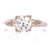 Art Deco Diamond Platinum Engagement Ring GIA Certified