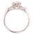 Art Deco Diamond Platinum Engagement Ring GIA Certified