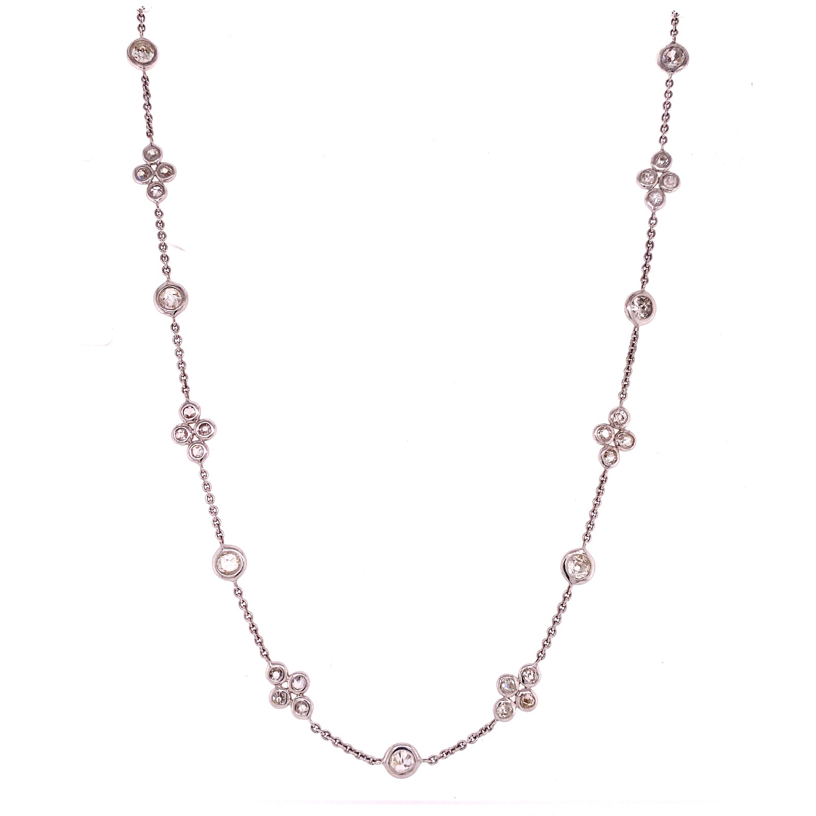 24 carat clearance diamond necklace