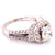 Diamond Halo Engagement Ring 14 Karat White Gold