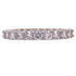Diamond 18 Karat White Gold Eternity Wedding Anniversary Band Ring Size 6.25