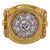 Diamond 18 Karat Yellow Gold Etruscan Style Vintage Ring