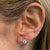 Halo Diamond Stud Earrings .60 CTW
