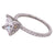 1.54 Carat Radiant Diamond Engagement Ring D/VVS1 GIA Certified