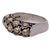 John Hardy Jaislamer 18 Karat Yellow Gold Sterling Silver Ring
