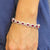 Burma Ruby Diamond White Gold Estate Bracelet