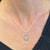 Edwardian Old Mine Cut DIamond Natural Cultured Pearl Pendant Necklace