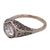 Art Deco Old European Diamond Solitaire Engagement Ring