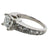1.01 Carat Princess Cut Diamond Engagement Ring GIA Certified E/VVS2