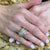 2.25 CTW Invisibly Set Diamond 18 Karat Yellow Gold Wedding Band Ring
