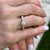 Round Brilliant Diamond Engagement Ring Bridal Set 14 Karat Rose Gold