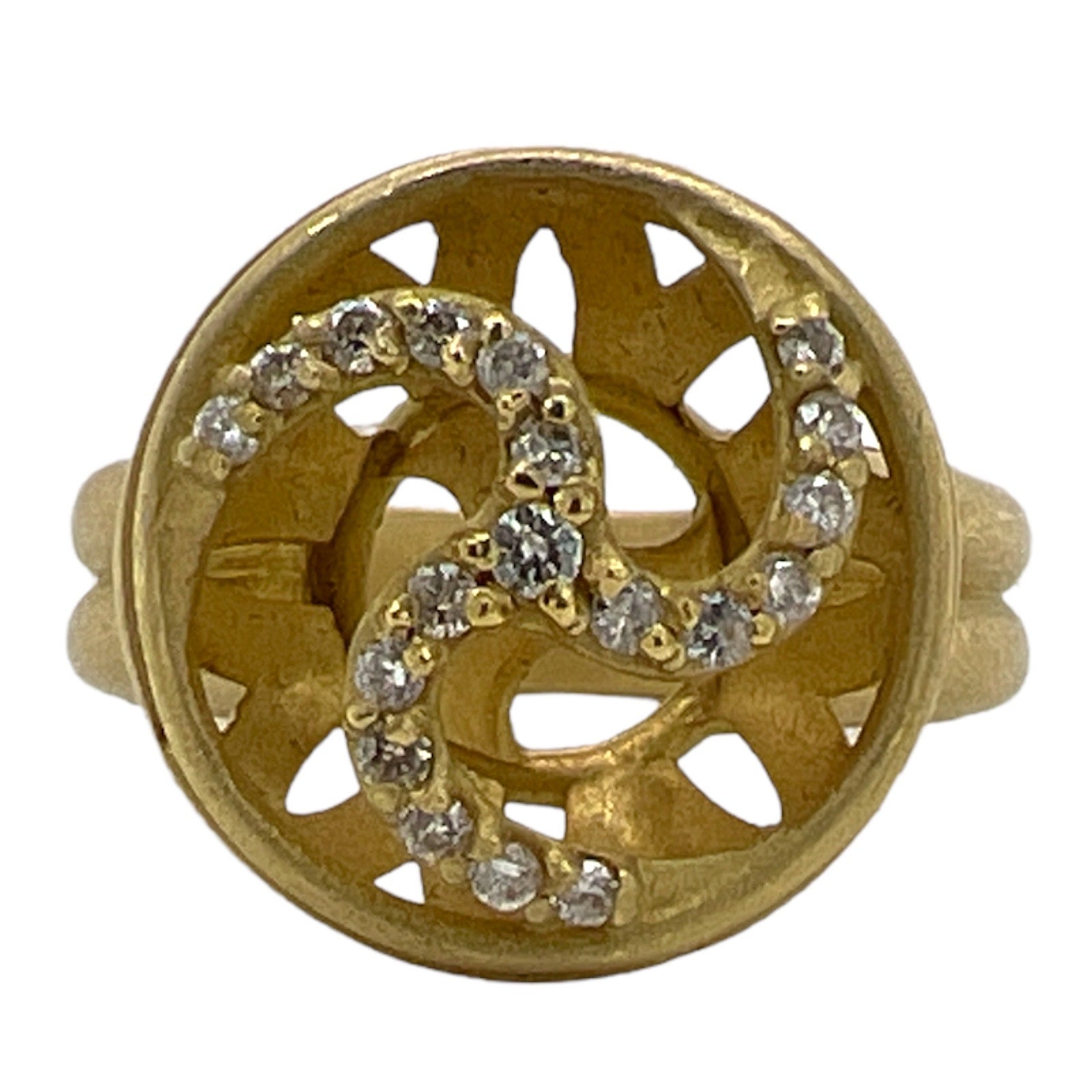 Trishul Ring Gold (RHS-7) - Rudra Jyoothi