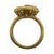 Slane & Slane Diamond 18 Karat Yellow Gold Brushed Finish Ring