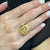 Slane & Slane Diamond 18 Karat Yellow Gold Brushed Finish Ring
