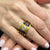 1993 Kieselstein-Cord Diamond Sapphire Ruby 18K Yellow Gold Band Ring