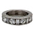 3.40 CTW Diamond 18 Karat White Gold Wedding Band Ring