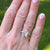 Diamond 18 Karat White Gold Butterfly Ring