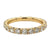 Diamond 18 Karat Yellow Gold Eternity Wedding Band Ring