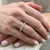 Diamond 18 Karat Yellow Gold Eternity Wedding Band Ring