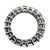 5.42 CTW L'Amour Crisscut Cushion Platinum Eternity Wedding Band Ring