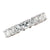 5.42 CTW L'Amour Crisscut Cushion Platinum Eternity Wedding Band Ring