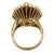 8 CT Opal Diamond 18 Karat Yellow Gold Cocktail Ring