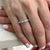 Princess Cut Diamond Channel Set Wedding Band Ring