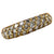 Three Row Pavé Diamond 18 Karat Yellow Gold Wedding Band Ring