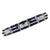 Diamond Sapphire 18 Karat White Gold Link Bracelet