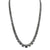 19 CTW Round Brilliant Diamond 14 Karat White Gold Riviera Necklace