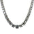 19 CTW Round Brilliant Diamond 14 Karat White Gold Riviera Necklace