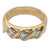 Princess Cut Diamond Three Stone Band Ring