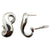 Tiffany & Co Endless Infinity Sterling Silver Leverback Earrings