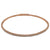 Modern Diamond 18 Karat Rose Gold Flexible Stackable Bangle Bracelet