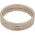 Cartier 18 Karat White Gold Vendome Louis Wedding Band Size 56