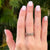 Cartier 18 Karat White Gold Vendome Louis Wedding Band Size 56