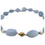 Seaman Schepps Blue Chalcedony Pearl 18 Karat Yellow Gold Nesting Necklaces